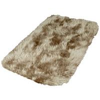 large faux fur rug silver acrylic