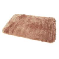 Large Faux Fur Rug, Taupe, Acrylic