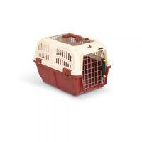 Lazy Bones Skudo 1 Red and Cream Small Cat Carrier
