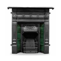 lambourn cast iron tiled combination from carron fireplaces