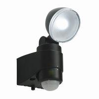 Laryn 2W LED PIR Single Wall Spot Black IP44 160LM - 85367