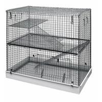 Lazy Bones Wire Rodent Cage Double Storey 72x45x68cm