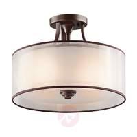 Lacey semi-flush ceiling light