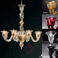 LAGUNA 3 chandelier, crystal gold