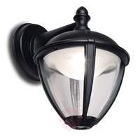 Lantern-shaped Unite LED exterior wall light