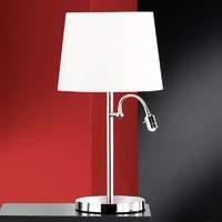 Lavo table lamp with LED reading light