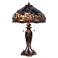 Large table lamp Jungle, Tiffany-style