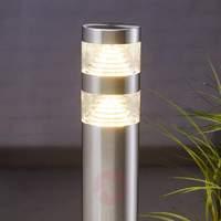 Lanea stainless steel pathway light with LEDs 60cm