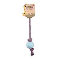 Large Blue Beco Pet Ball On Rope