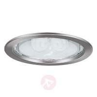 Large ceiling recessed light LORA, iron