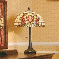 laurelle db130m and tv133m medium tiffany table lamp