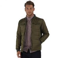 larrie quilted jacket olive night