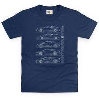 Lamborghini V12 Sant\'Agata Kid\'s T Shirt