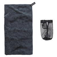 large microfibre travel towel charcoal