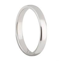 ladies platinum 25mm classic court wedding ring