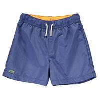 Lacoste Logo Pattern Swim Shorts