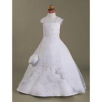 lan ting bride a line princess floor length flower girl dress organza  ...