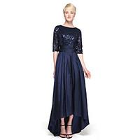 lan ting bride asymmetrical jewel bridesmaid dress sparkle shine half  ...