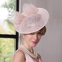 Lace Flax Headpiece-Wedding Special Occasion Outdoor Fascinators Hats 1 Piece