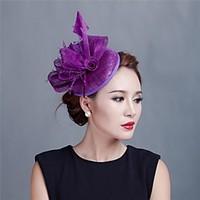 Lady Vintage Sinamay Feather Fascinators Hats Bridal Fascinator