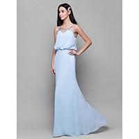 lan ting bride floor length spaghetti straps bridesmaid dress elegant  ...