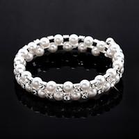 Ladies\'/Child\'s Fashion With Crystal/Imitation Pearl/Cubic Zirconia Bracelet