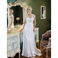 lan ting bride sheath column wedding dress classic timeless glamorous  ...