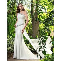 lan ting bride sheath column wedding dress chic modern elegant luxurio ...