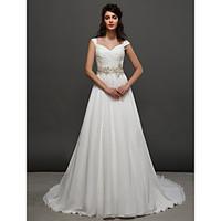 lan ting bride a line princess wedding dress simply sublime chapel tra ...