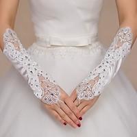 Lace/Nylon Elbow Length Wedding/Party Glove