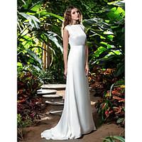 lan ting bride sheath column wedding dress classic timeless simply sub ...