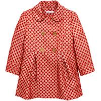 Ladybird Toddler Girls Gold Spot Jacquard Smart Coat