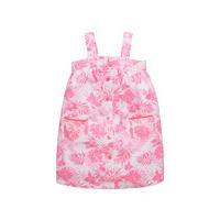 ladybird girls strappy floral woven dress