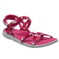 Lady Santa Monica Sandal Cerise White