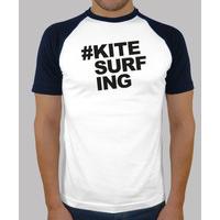 Ladies #kitesurfing t-shirt (baseball)