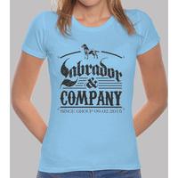 labrador & co. t-shirt woman