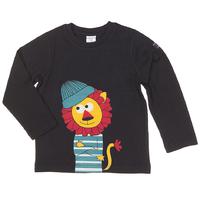 lars the lion kids top black quality kids boys girls