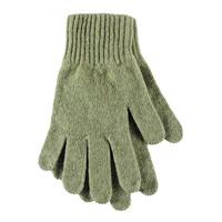 Ladies 1 Pair SockShop of London Made In Scotland 100% Cashmere Plain Gloves In Green