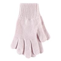 Ladies 1 Pair SockShop of London Made In Scotland 100% Cashmere Plain Gloves In Pink