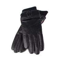 ladies 1 pair heat holders leather gloves 12 tog