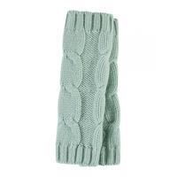 Ladies Great and British Knitwear 100% Cashmere Cable Knit Fingerless Gloves. Made