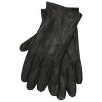 ladies classic premium genuine leather gloves black or brown chocolate