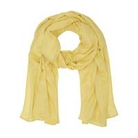 ladies plain lightweight buttercup yellow ladder stitch square texture ...