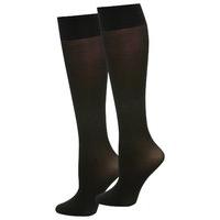 Ladies fashion classic 40 denier sheer knee high tights - 1 pair - Black