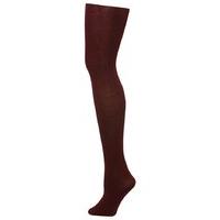 ladies ultimate comfort cotton soft touch every day wear tights raisin ...