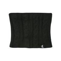 Ladies GENUINE Heat Holders Neck Warmer thermal cable knit snood scarf - Black