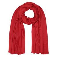 Ladies Pashmineta Shawl soft drapey fabric ideal for events and occasions - Red