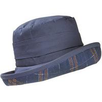 Ladies? Fashion Waxed Hat, Navy, Waxed Cotton