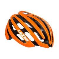 lazer sport z1 helmet with aeroshell orange l