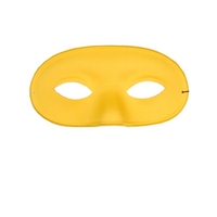 Large Yellow Domino Mask